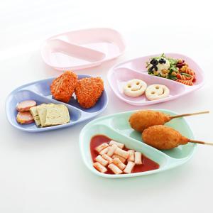 밀크글라스 2구 식판 (6 colors)