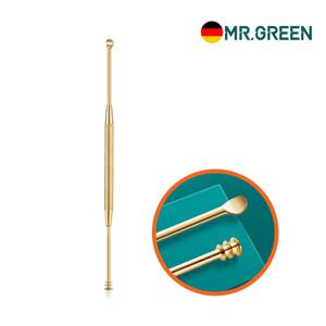 스텐 나선형+스푼형 골드 귀이개 (MR2157)