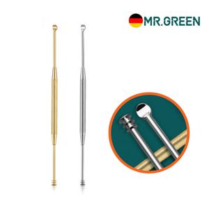 스텐 나선+스푼형 귀이개 골드실버세트(MR2157-P)