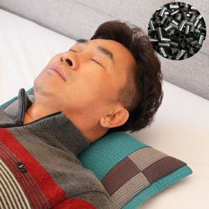 국내산 순면 피그먼트 바이오칩 패치형 베개 대형