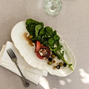 스테이블 오벌 접시 32.4cm (2color) 2P/4P