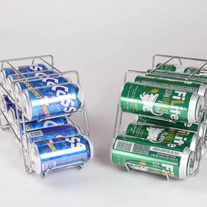 냉장고 속 깔끔정리! 맥주캔 전용 정리랙