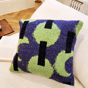 퍼플속 해와달나무 쿠션커버