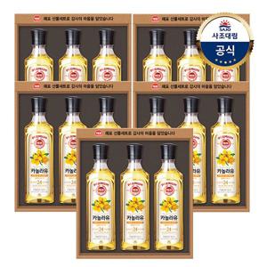 해표 고급유 3호 선물세트*5개