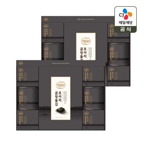 CJ 선물세트 비비고 초사리 곱창돌김 1호 2개 쇼핑백포함