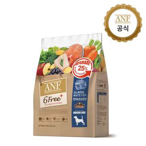 식스프리플러스 인도어 독 연어&흰살생선 1.6kg
