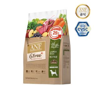 식스프리플러스 강아지사료 양고기쌀 11.2kg(5.6kg x2)