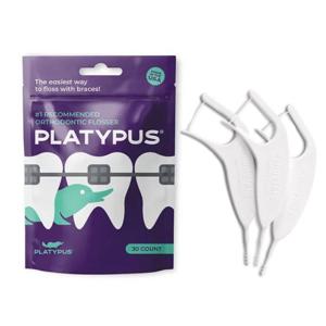 플래티퍼스 교정용 치실 PLATYPUS 일회용 치간치솔