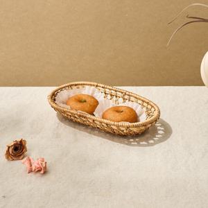 L 라탄 타원형 미니트레이 L18