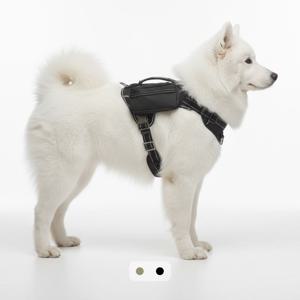 투포켓 하네스 대형견 앞섬방지 가슴줄