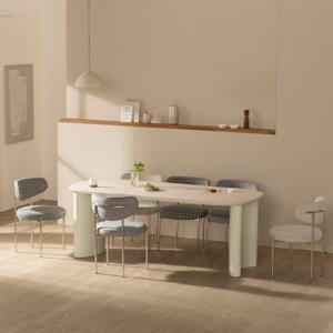 델리아 천연 포세린 세라믹 식탁