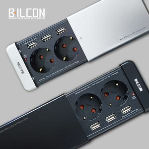 카페 싱크대 아일랜드식탁 가구 매립 빌트인 콘센트 맥스 usb 슬라이드 2구 2color