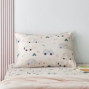 마미허그 컬러풀드라이빙 소프트워싱 극세사 베개커버 40x60