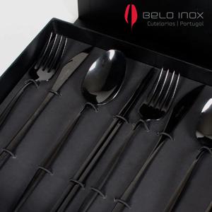 스프릿 티타늄 2인 디너 수저 커트러리 선물세트 4종(3color)