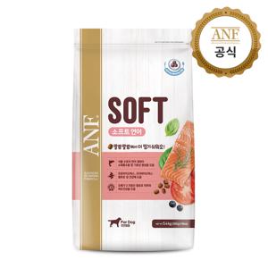 소프트 연어 5.4kg 강아지 소포장 사료