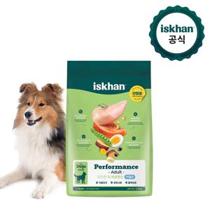 퍼포먼스 어덜트 2.5kg 강아지 생육사료
