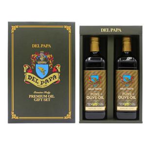 퓨어 올리브오일 1리터 2병 올리브유 선물세트