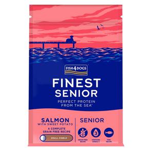 강아지 눈물 자국 개선 사료 연어 시니어 900g