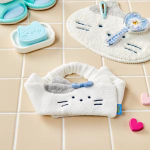 올데이 밀크캣 벨크로 세안밴드 FREE 화이트