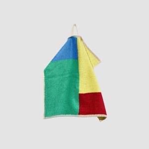 모스x타월로지스트 컬러 워크 핸드 타월 (레몬)