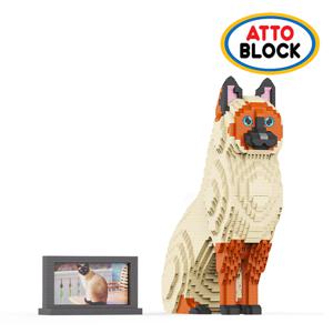 대형나노블럭 펫 샴캣 (DMG007ja)