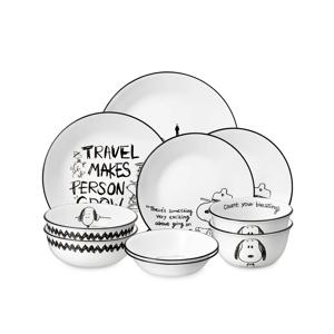 스누피앤찰리에디션 한국형 2인 10P 원형 홈세트