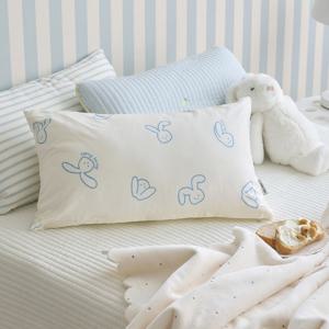 버니즈 순면 아기 유아 베개커버(30x50, 솜포함)