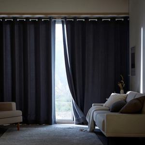 루밍 생활암막 아일렛형 커튼 4 size