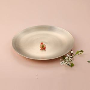 Origin 방짜유기 원형접시 대형 25cm