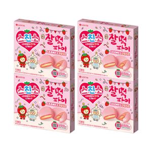 명가 찰떡파이 스트로베리&크림치즈 250GX4개