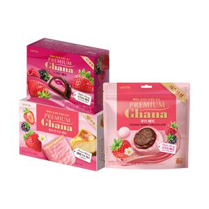 프리미엄 가나 딸기 3종(트리플 베리,쿠키 베리 쉐어팩,랑드샤 치즈베리)