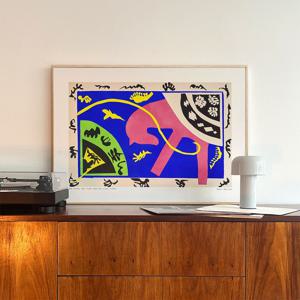 붉은말 앙리마티스 명화 그림액자 - 말의 리듬