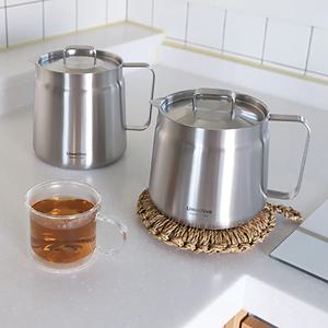 304 스텐 케틀팟 1.5L 주전자 인덕션 보리차 멀티팟 캠핑 냄비