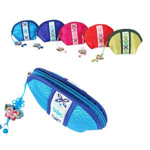 누비 라운드 동전지갑 5P 세트 ( 전통 공예 외국인선물 한국기념품 카드지갑 할머니선물 )