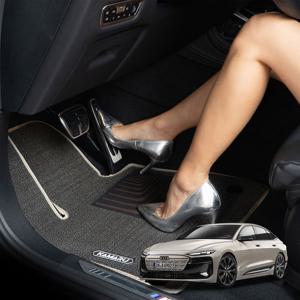 아우디 A6 EV E트론 전용 듀라엠비언트 클래식 1+2열 자동차 카매트