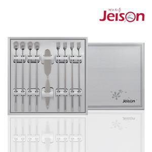 잘라발라 나이프 두배긴 티스푼 포크 8P 스테인리스 커트러리 디저트 홈카페 세트