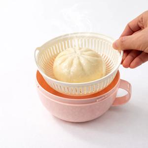 홀로홀로 전자레인지용 과일 샐러드 도시락 용기 후레쉬볼 1.2L (3color)