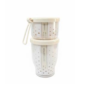 홀로홀로 후르츠팟 400ml+750ml 2종set - 화이트