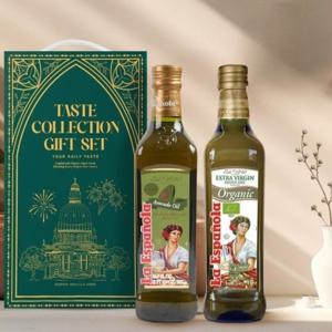 에스파뇰라 유기농 올리브오일 아보카도오일 2병 선물세트
