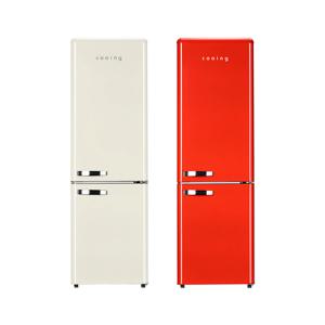 [리퍼] 레트로 소형냉장고 REF-C270 2도어 예쁜 미니 소형 원룸 사무실 음료수