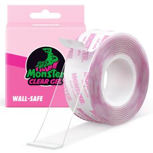 벽지용 클리어겔 1.5m 자국안남는 양면테이프 초강력 실리콘 투명 무타공벽걸이