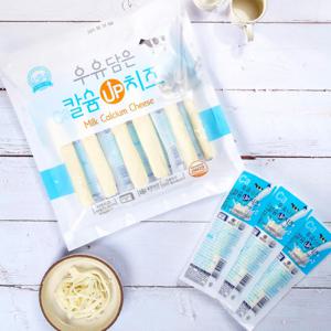 우유담은 칼슘 UP! 대용량 스트링 치즈 200G (10개입) X 2팩