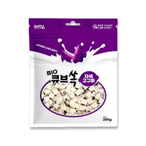 세이프V2 유산균 쏙쏙 BIO 큐브쏙 자색고구마 200g