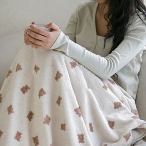 허그미베어 포그니 블랭킷 극세사 무릎 차박 양면 담요 3size