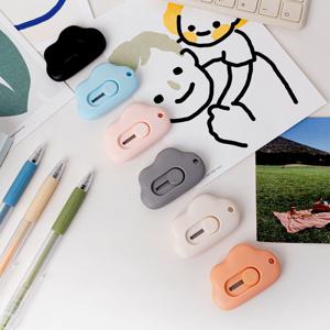 롬에이 구르미 미니 택배칼 언박싱 귀여운 구름 모양 커터 6컬러