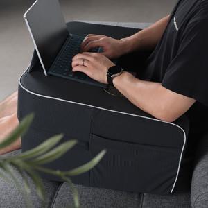 허리업쿠션 리딩 독서 게이밍 반달 어린이 바른자세 배꼽 쿠션 테이블