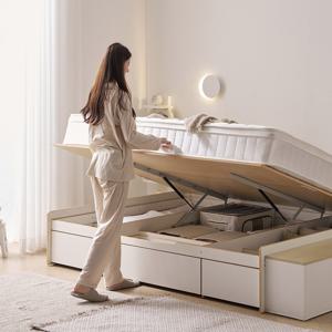 베디스 무빙업 E0등급 빅수납 리프트업 수납침대 SS/Q