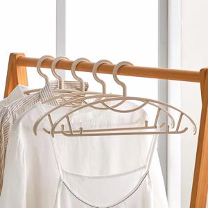 초경량 어깨뿔방지 옷걸이 5P세트 베이지