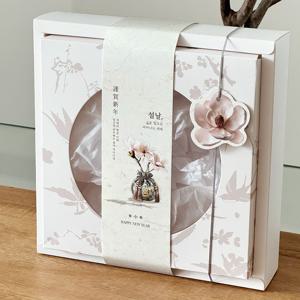 설날 답례품 신년띠지 새해 선물포장 백련 30매
