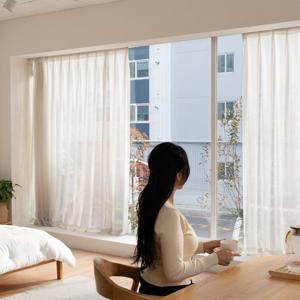 스마트 이지핏 레일 Pro 전동 커튼 길이 조절 자동 커튼 (3m / 4.8m)